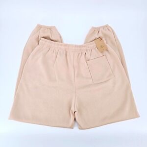 Hill‎ Vintage Made in USA Oatmeal Fleece Sweatpants NWT Gorpcore Retro XL Basics